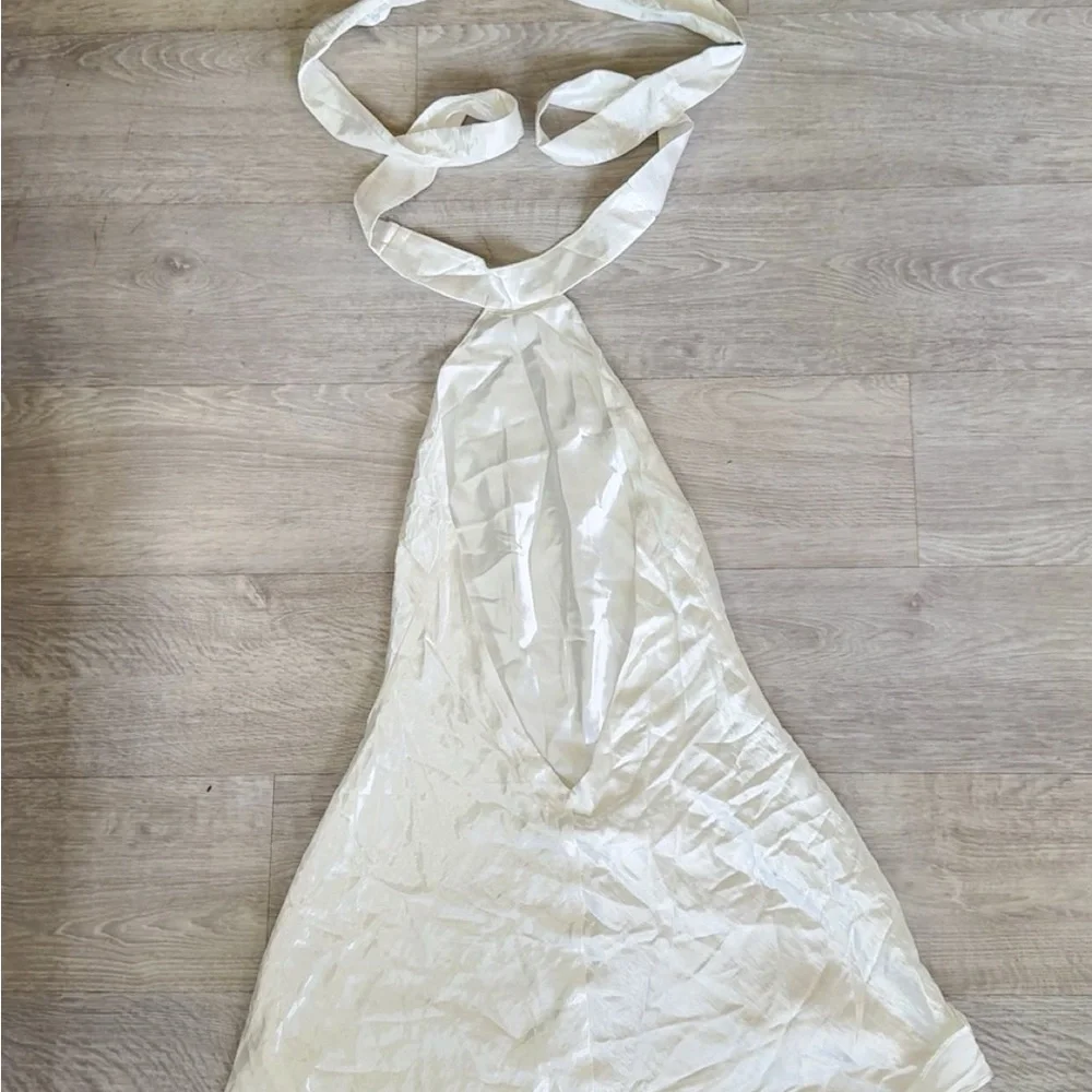 Meshki White Haiter Mini Dress - Picture 5 of 6